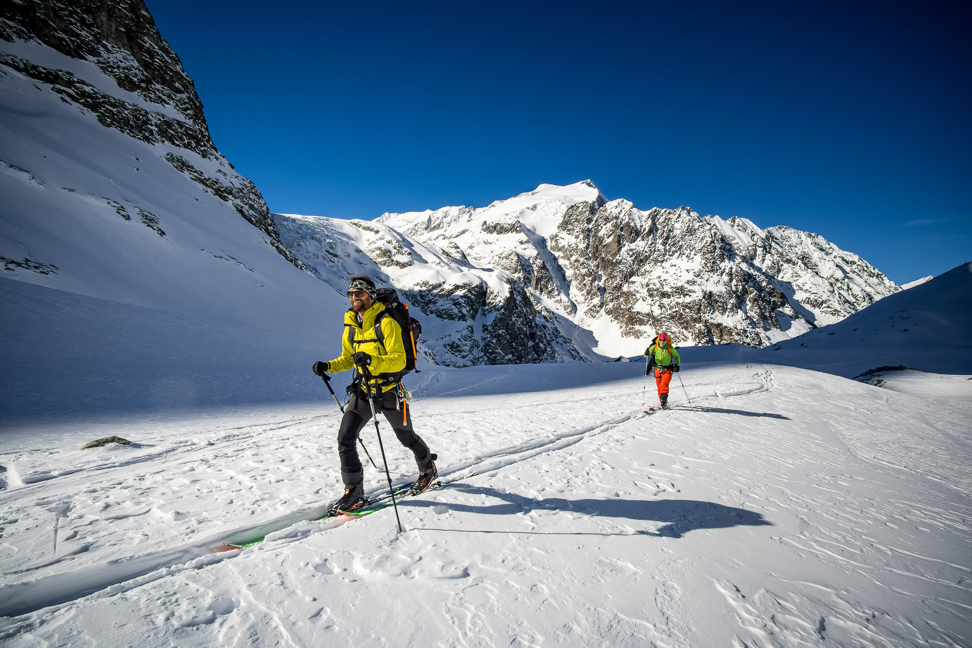 Haute Route - skiturowy trawers Alp